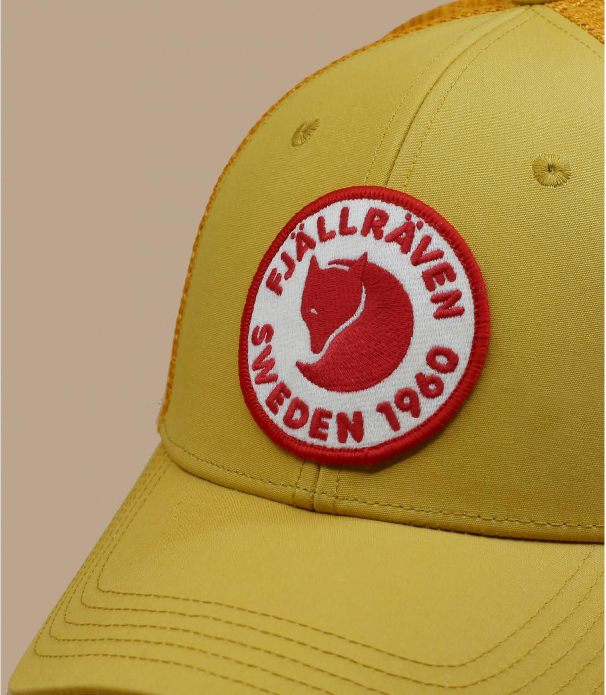 1960 Logo Langtradarkeps ochre Fjallraven